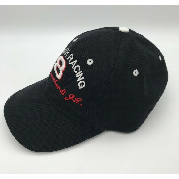 Nascar Racing 8 Dale Earnhardt Jr. Baseball Cap Logo Hook-Loop  Black Unisex Hat - Picture 3 of 6